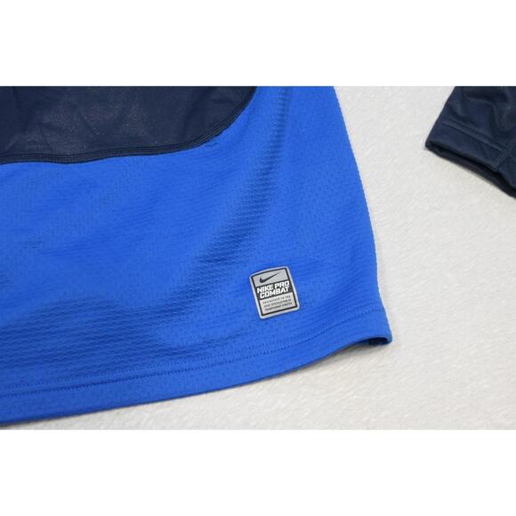 Nike Pro Combat Hyperwarm Shield Gym Shirt Dri Fit Fitted Long Sleeve Mens Small - Picture 6 of 9